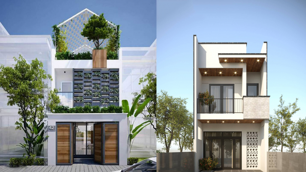 Thiết kế nhà ống 40m2