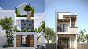 Thiết kế nhà ống 40m2