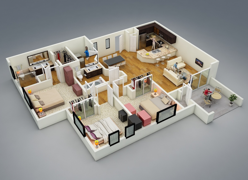 thiết kế nội thất nhà chung cư