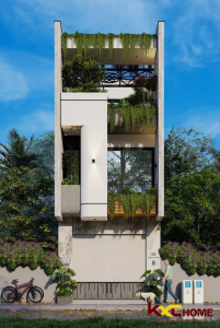 Thiết kế nhà đẹp 70m2