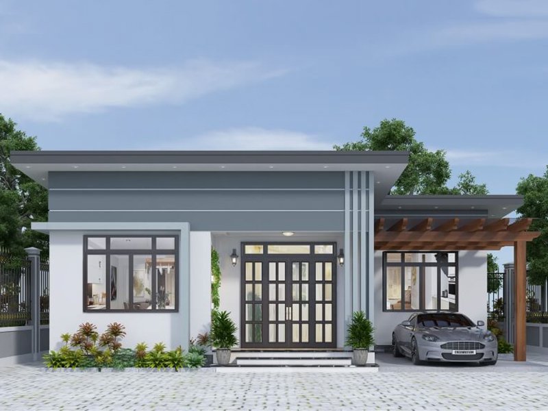 mẫu nhà cấp 4 đẹp