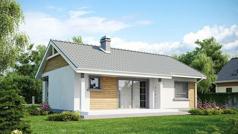Thiết kế nhà đẹp 70m2