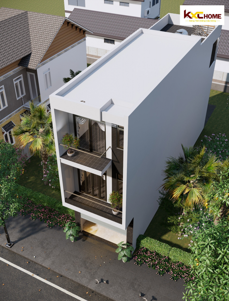 Thiết kế nhà đẹp 70m2 