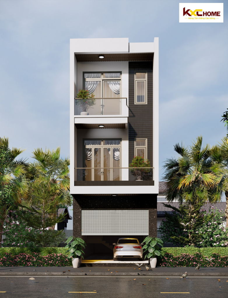 Thiết kế nhà đẹp 70m2 