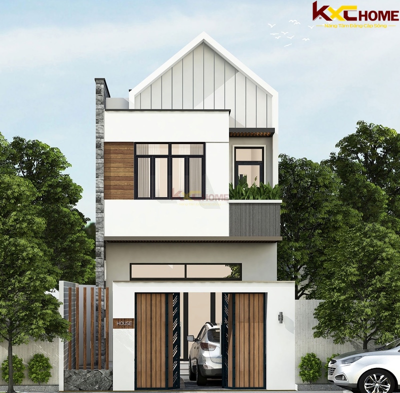 Nhà 2 tầng hiện đại đẹp