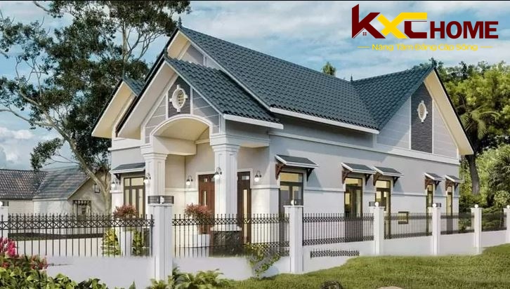 Mẫu nhà cấp 4  ngân sách 1 tỷ