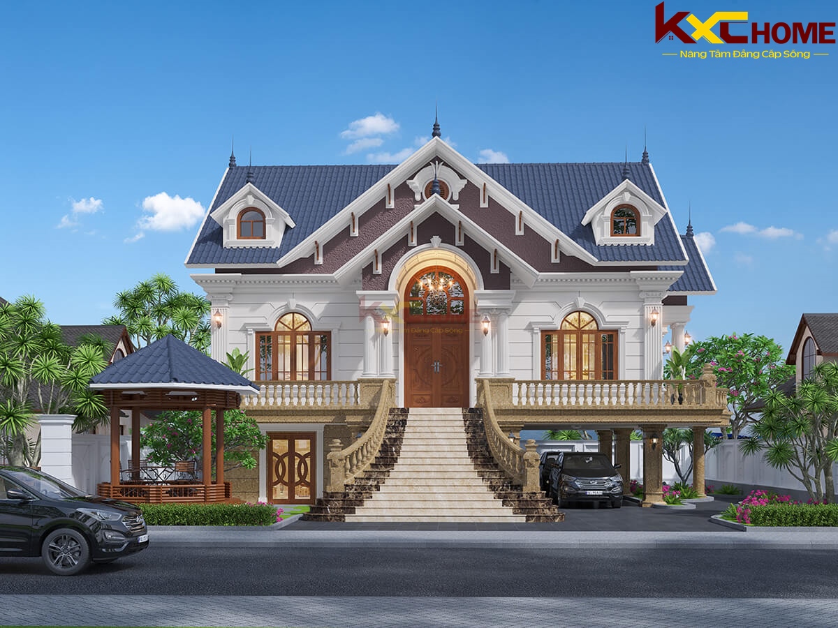 Biệ thự mái Thái độc đáo