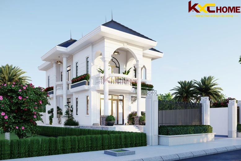 Thiết kế biệt thự tân cổ điển Bắc Giang