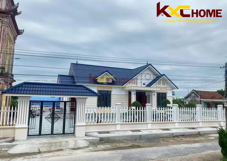 Một công trình nhà vườn mái Thái nhưng đẳng cấp nổi bật cả một vùng quê