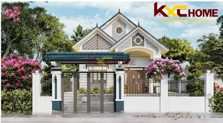 Nhà cấp 4 đẹp ở nông thôn