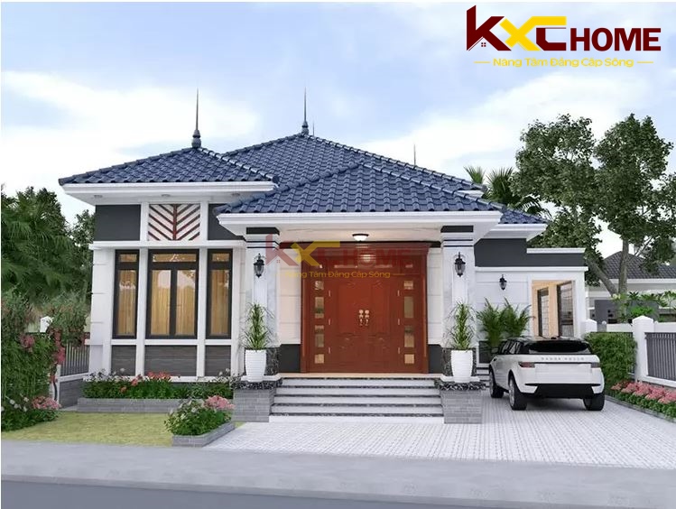 Nhà vườn mái Nhật 5 phòng ngủ mặt tiền 8 mét