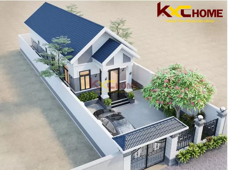Mẫu nhà vườn nông thôn đơn giản