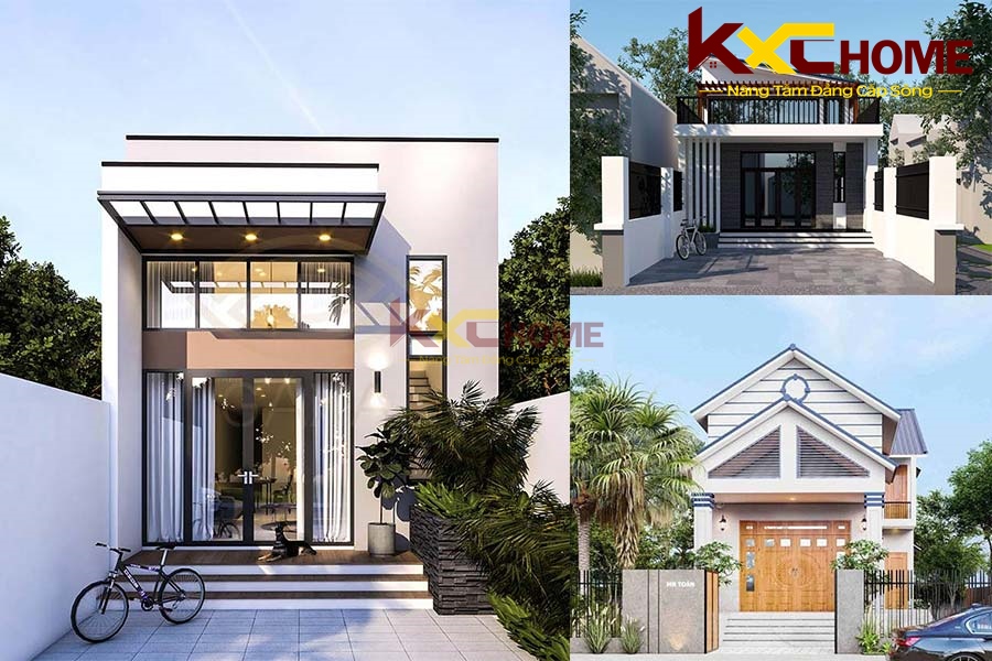 1 vài mẫu nhà cấp 4 đẹp hiện nay