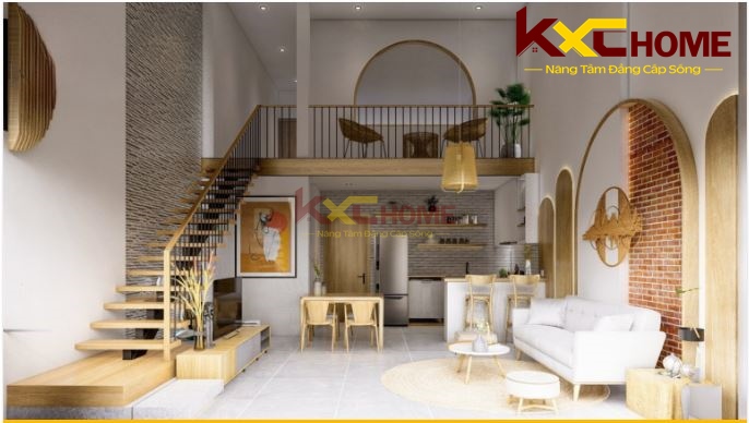 Thiết kế vuông vức với không gian nội thất thông minh
