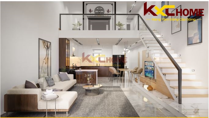 Thiết kế phòng thờ trên tầng lửng