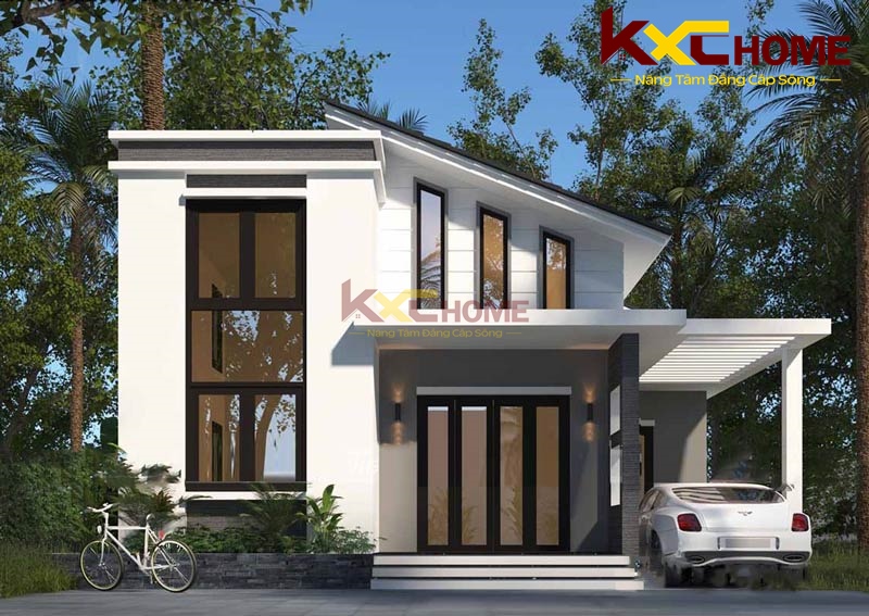 Một mẫu nhà cấp 4 thiết kế độc đáo