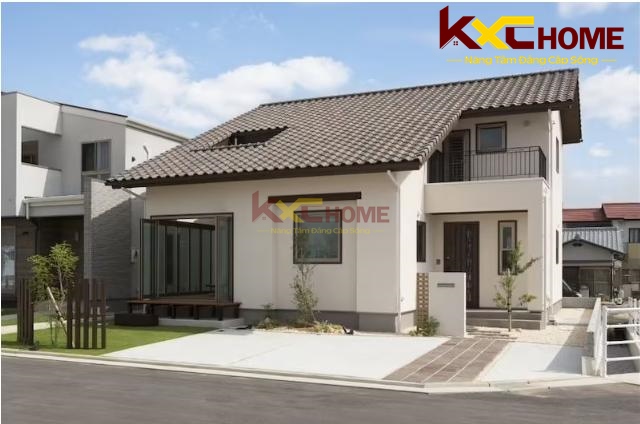 Hệ mái lệch liên tục là lựa chọn được gợi ý cho các mẫu nhà cấp 4