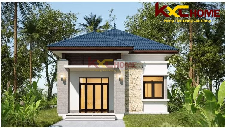 Sự tối giản luôn có sức hút với các mẫu nhà vườn ở nông thôn