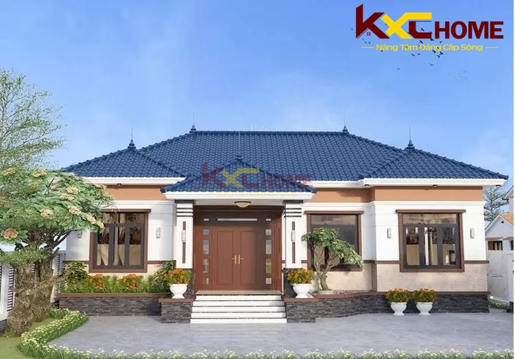 Thêm một kiến trúc mái Nhật với 1 sảnh và 3 phòng ngủ mặt tiền 8m