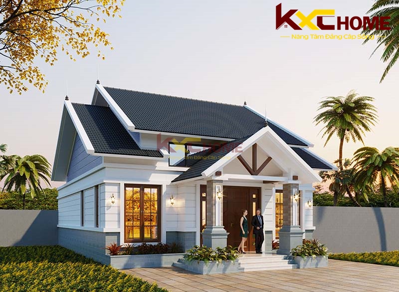 Một gợi ý cho nhà cấp 4 đẹp 4 phòng ngủ