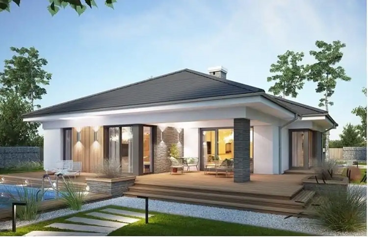Hơi hướng Châu Âu kết hợp cùng phong cách hiện đại là điểm nhấn chính của công trình lần này