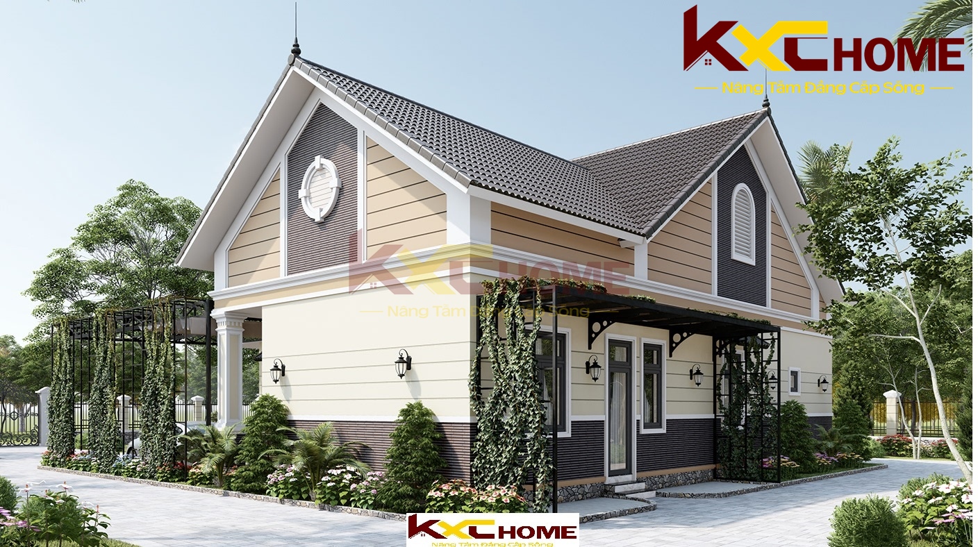 Nhà vườn có kiến trúc và thiết kế phù hợp với xu hướng hiện đại