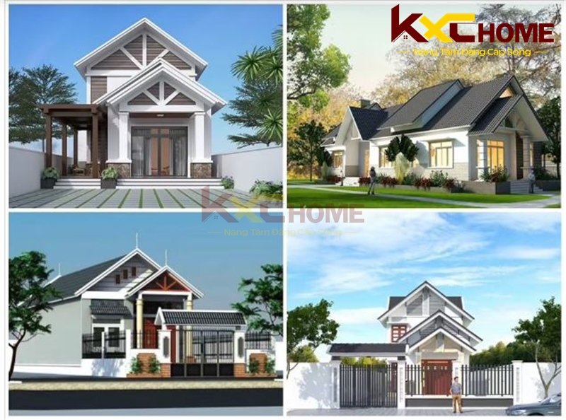 Đa dạng lựa chọn từ hệ mái cho tới kiến trúc