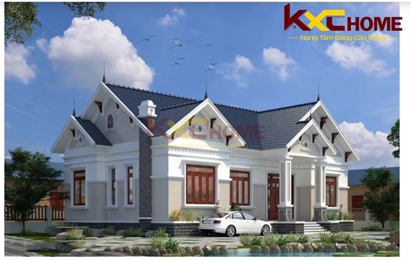 Hệ mái độc đáo giật cấp