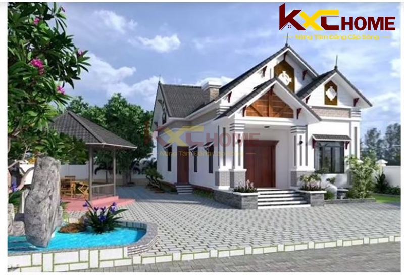 Thiết kế gần gũi với cảnh quan sân vườn