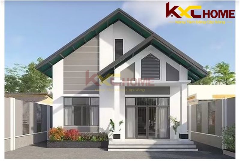 Hệ mái Thái đua rộng làm cho công trình đẹp hơn