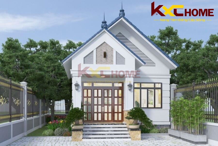 Nhà cấp 4 mái Thái mặt tiền 6m