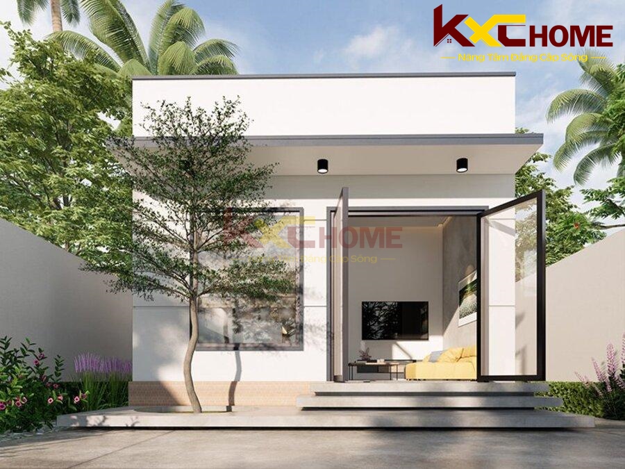 Nhà cấp 4 mái bằng
